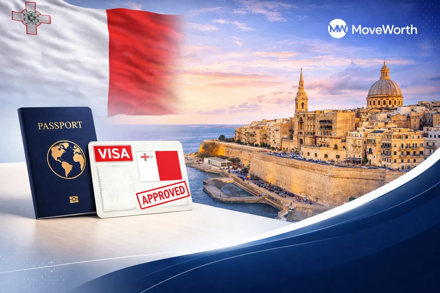 Malta Visa & Work Permit Complete Guide 2026 | Nomad Permit, MPRP, Non-Dom Tax