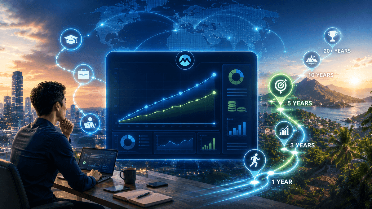What Will Your Assets Look Like in 5 Years? Career Planning with Simulation
