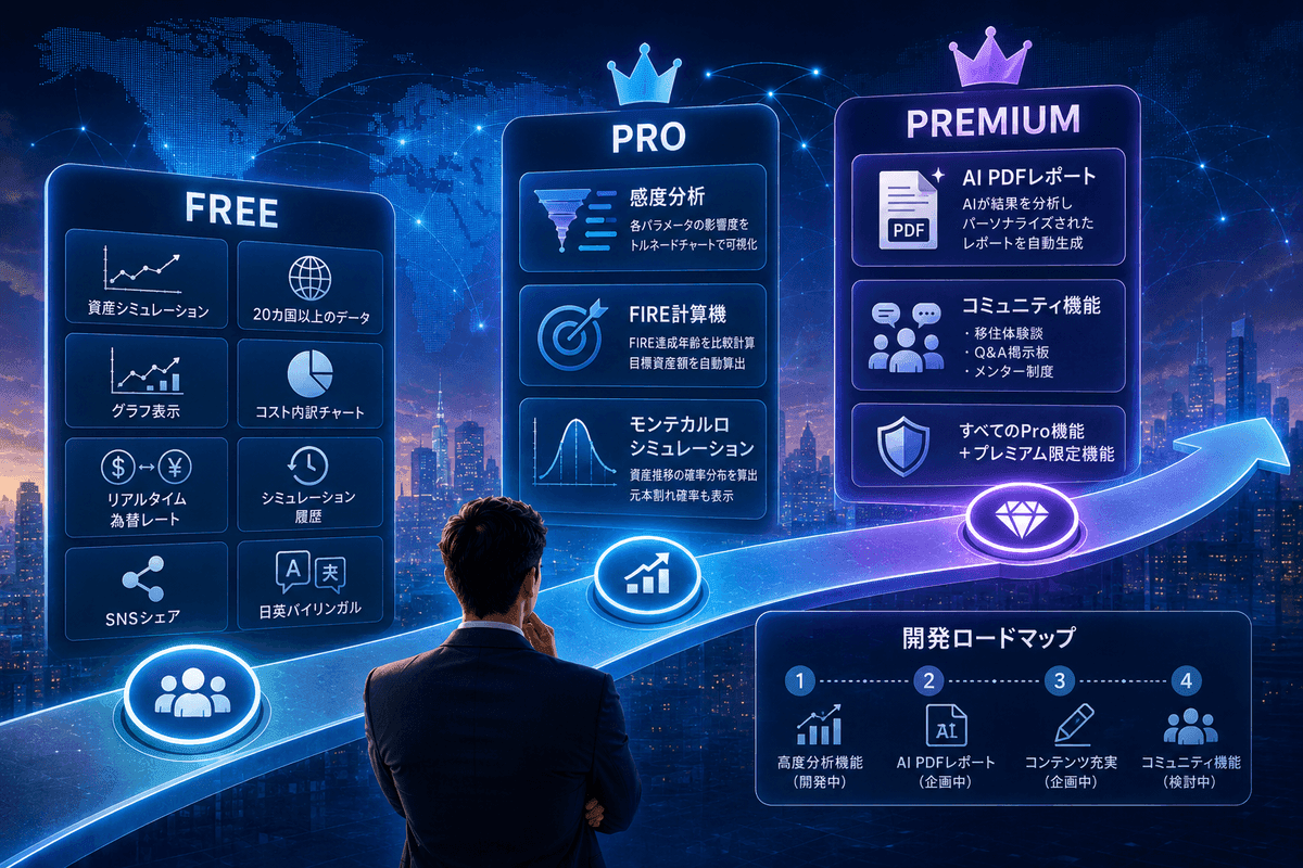 Roadmap: All New Features from Free to Premium