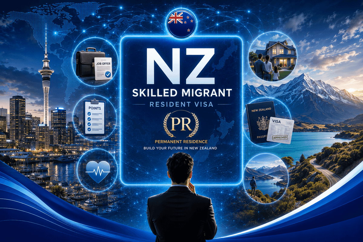 New Zealand Skilled Migrant Category Resident Visa 2026 Complete Guide | Requirements, Fees & Application Process