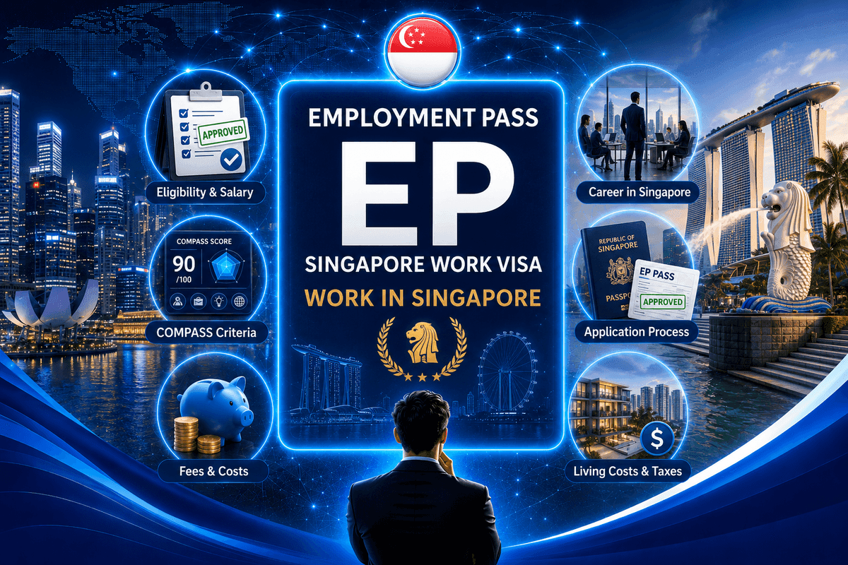 Singapore Employment Pass (EP) 2026 Complete Guide | Requirements, Fees & Application Process