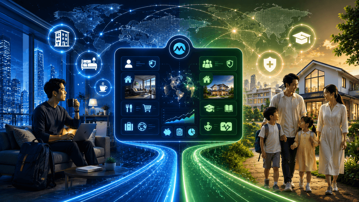 Single vs. Family: Overseas Relocation Simulation Checkpoints by Life Stage