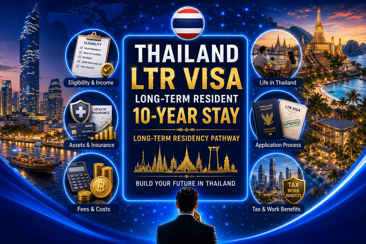 Thailand Long-Term Resident (LTR) Visa 2026 Complete Guide | Requirements, Fees & Application Process