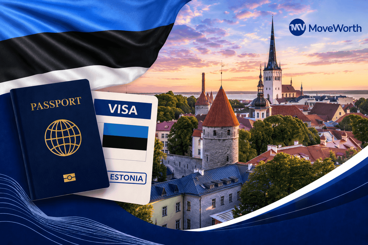Estonia Visa & Work Permit Complete Guide 2026 | Digital Nomad Visa, Startup Visa & Work Visa