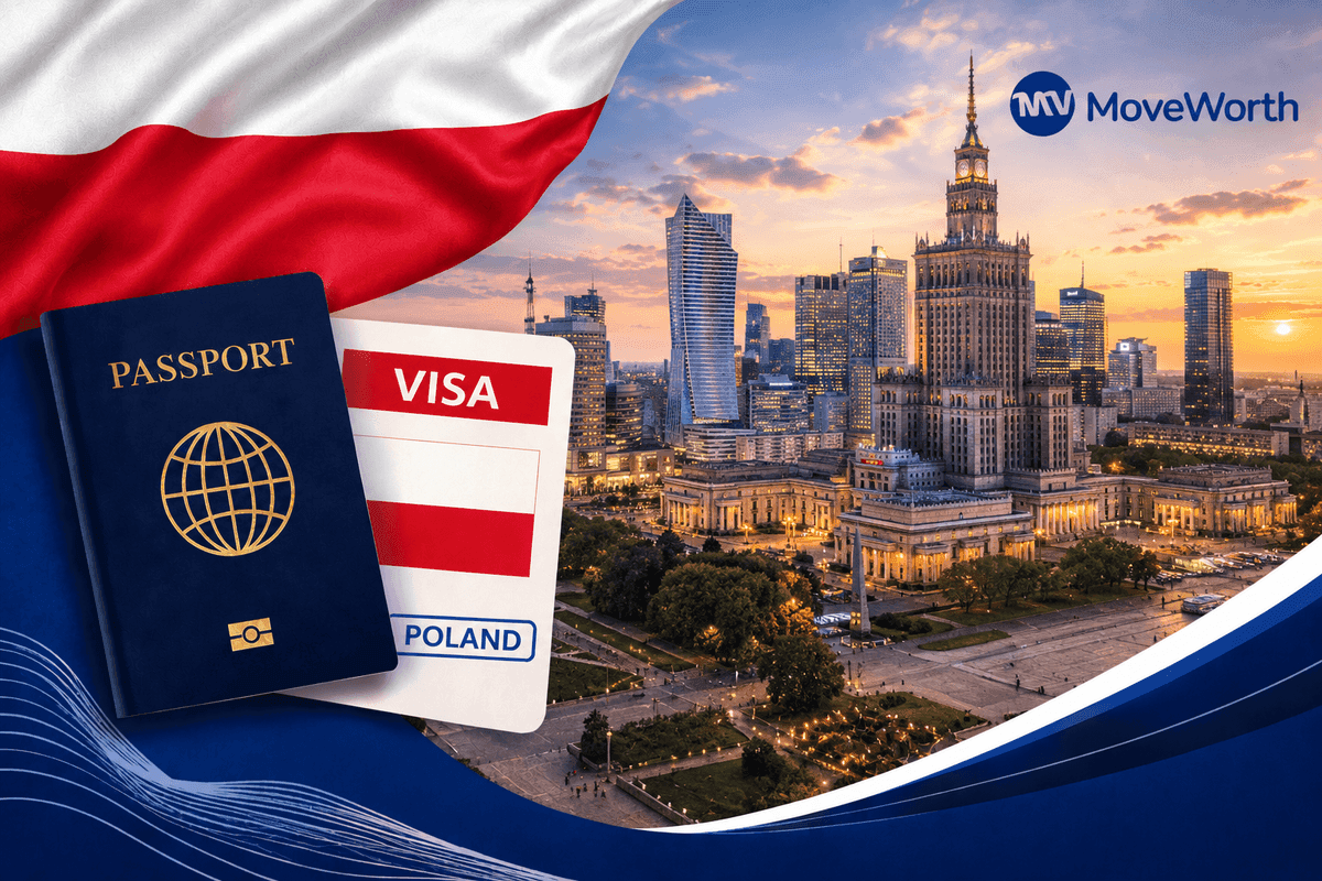 Poland Visa & Work Permit Complete Guide 2026 | National Visa, Schengen Visa & Long-term Residence