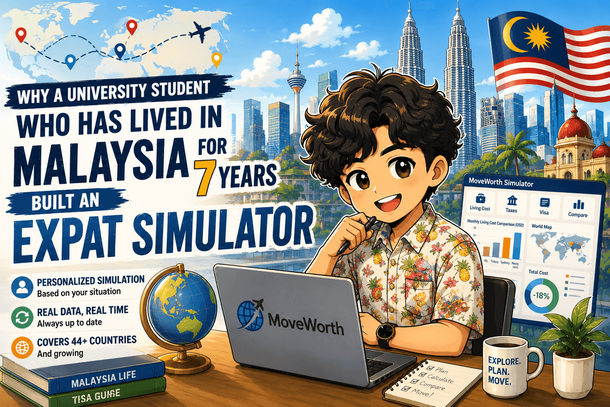 Why a University Student Living in Malaysia for 7 Years Built a Relocation Simulator